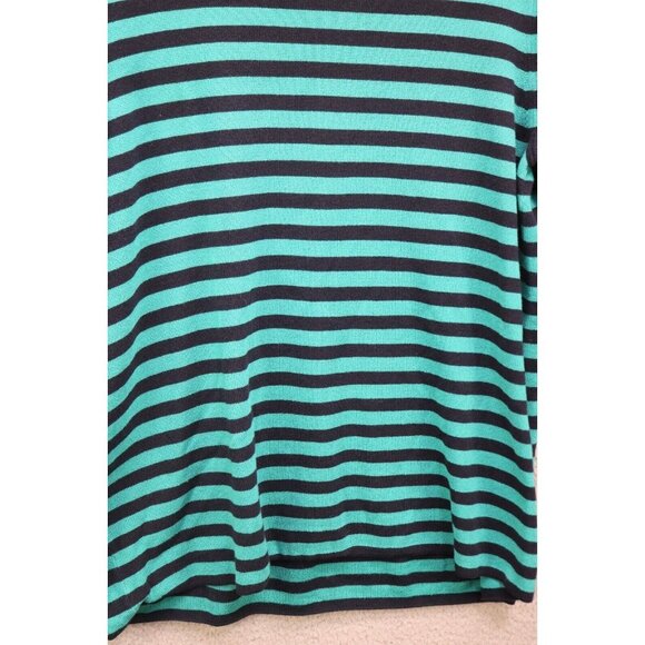 J.Jill 3/4 Sleeve Striped Sweater-Size Medium - Picture 9 of 10